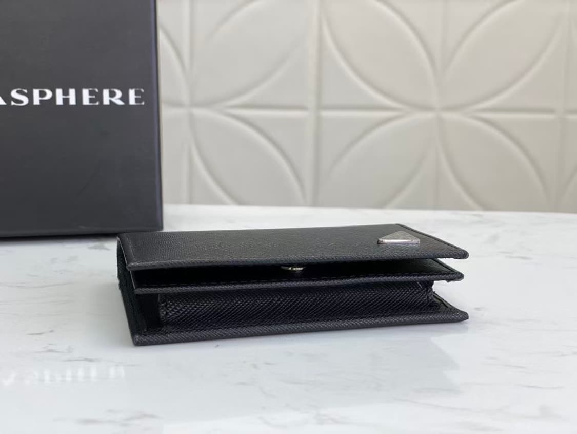 프라다 사피아노 레더 지갑 블랙 상품이미지3