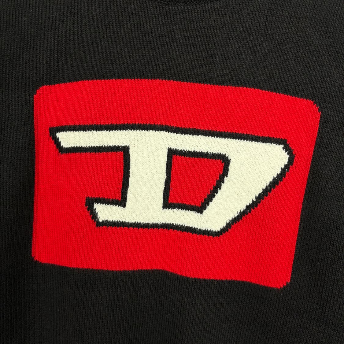 디젤 로고 니트 티셔츠 상품이미지5