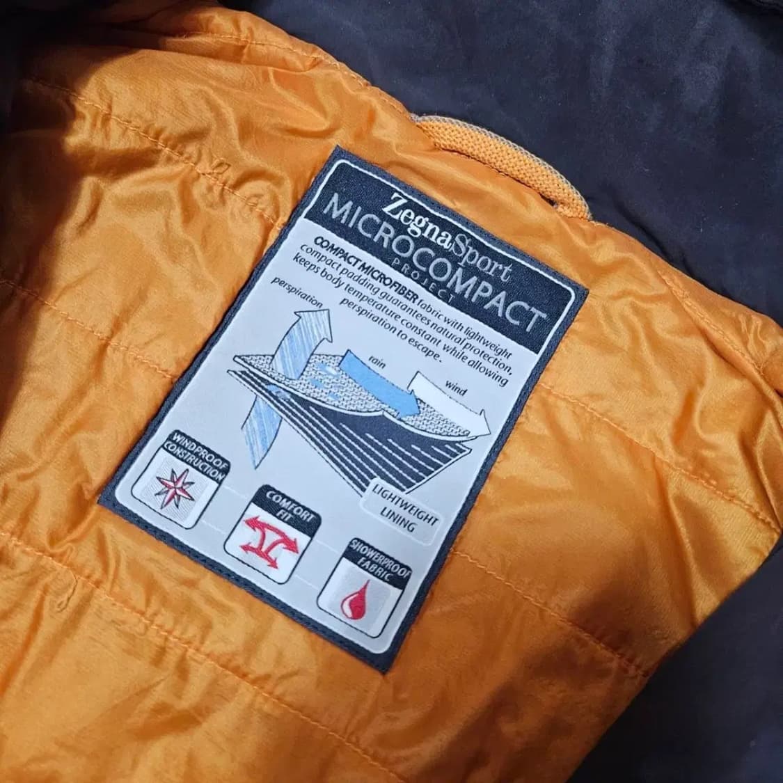 제냐 스포츠(Zegna Sport ) 멀티포켓 후드 야상 바람막이 자켓 상품이미지7