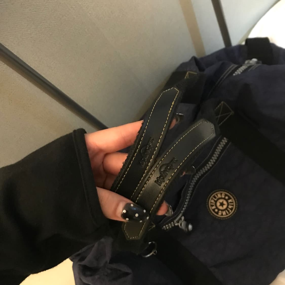 Kipling 키플링 퍼플 보스턴백 상품이미지5