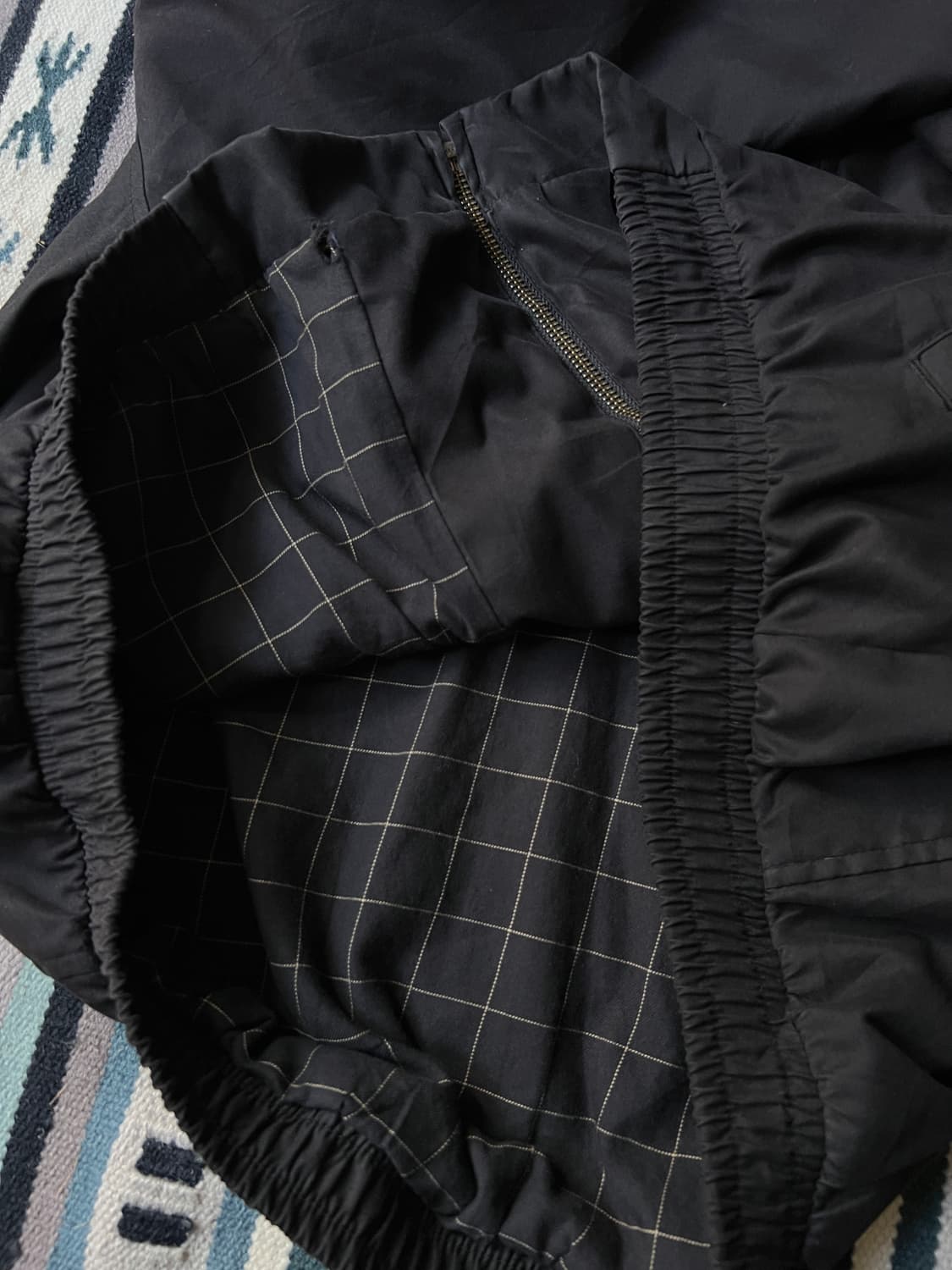 [L]폴로 랄프로렌 클래식 블랙 체크 라이닝 드리즐러 자켓 상품이미지6
