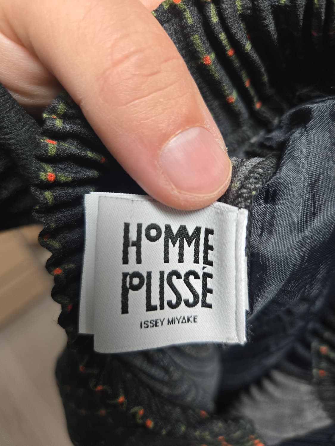 옴므플리세 바지 상품이미지2