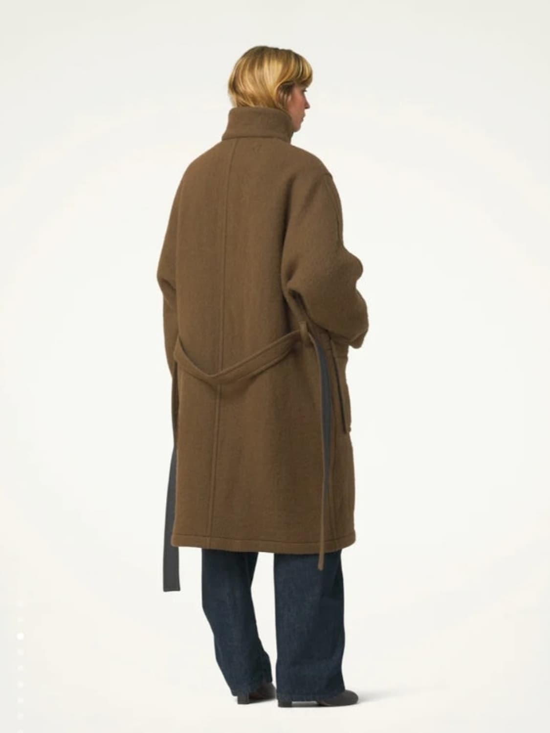 르메르 배스로브 코트 올리브 브라운 34 판매합니다 상품이미지3