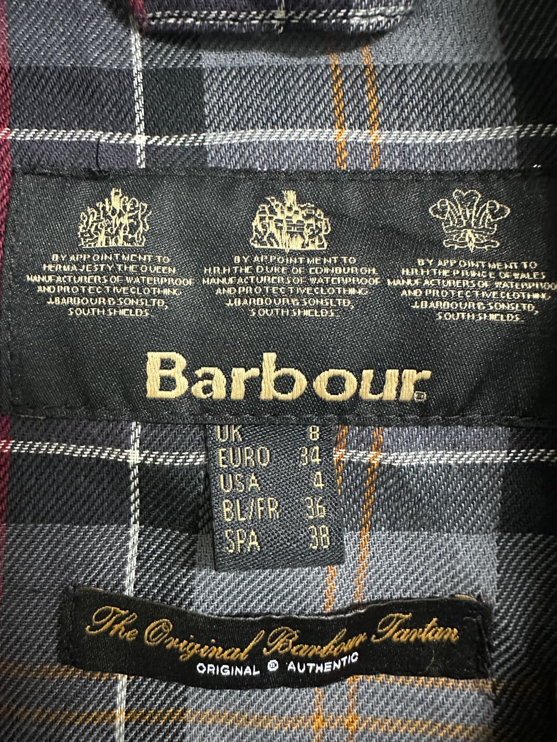 바버 인터네셔널 왁스 자켓 상품이미지3