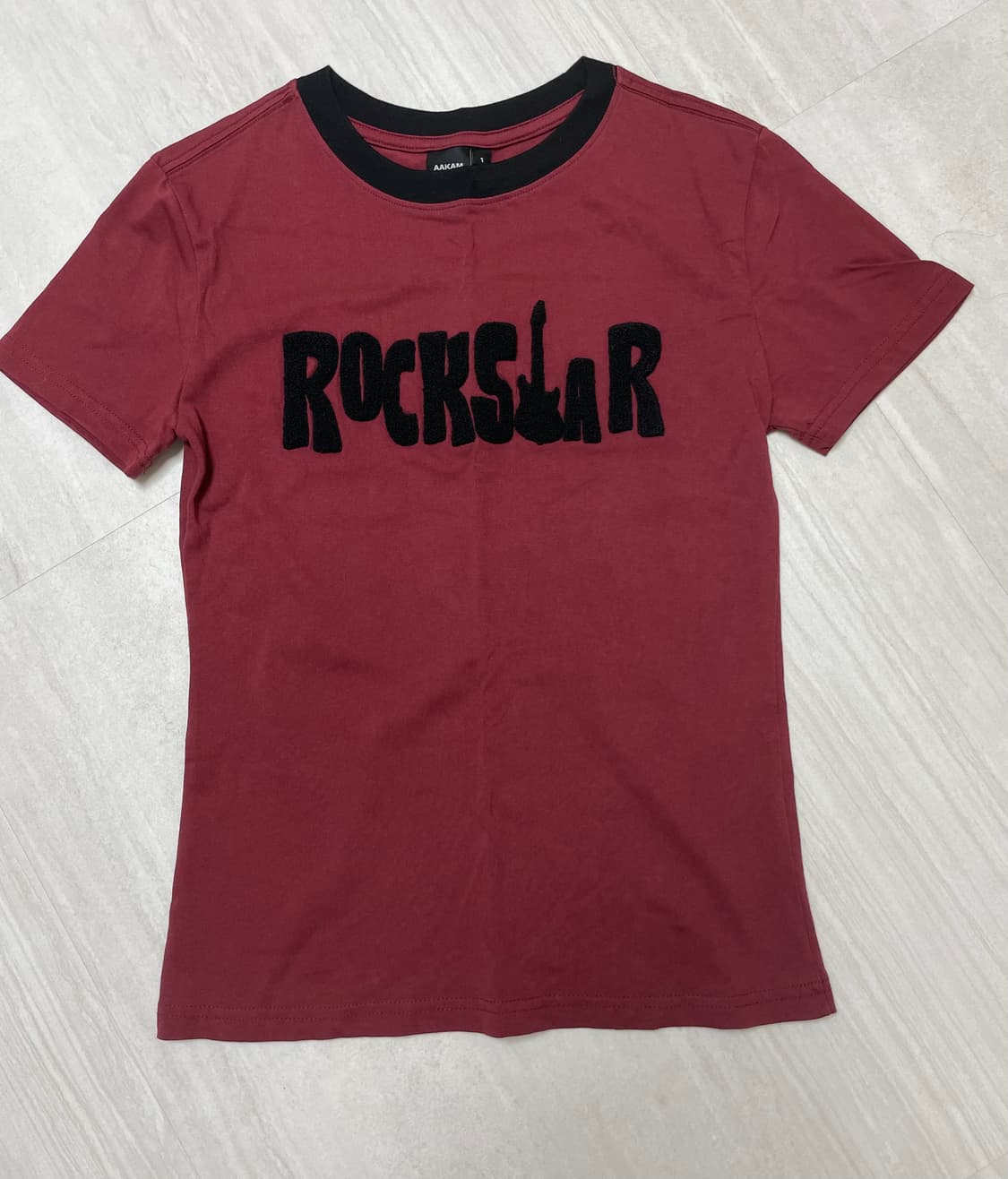 아캄 ROCKSTAR Boucle Half Top (Red) 상품이미지4