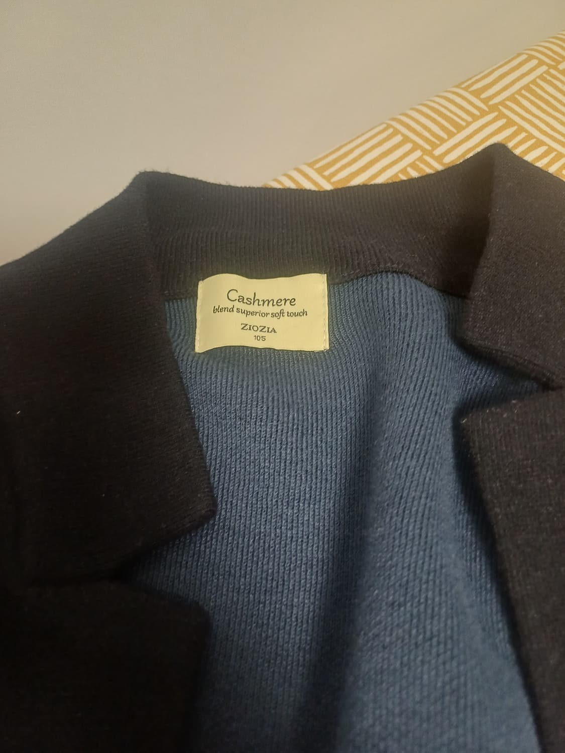 지오지아 캐시미어 블렌드 소프트 가디건 네이비[105] 상품이미지7