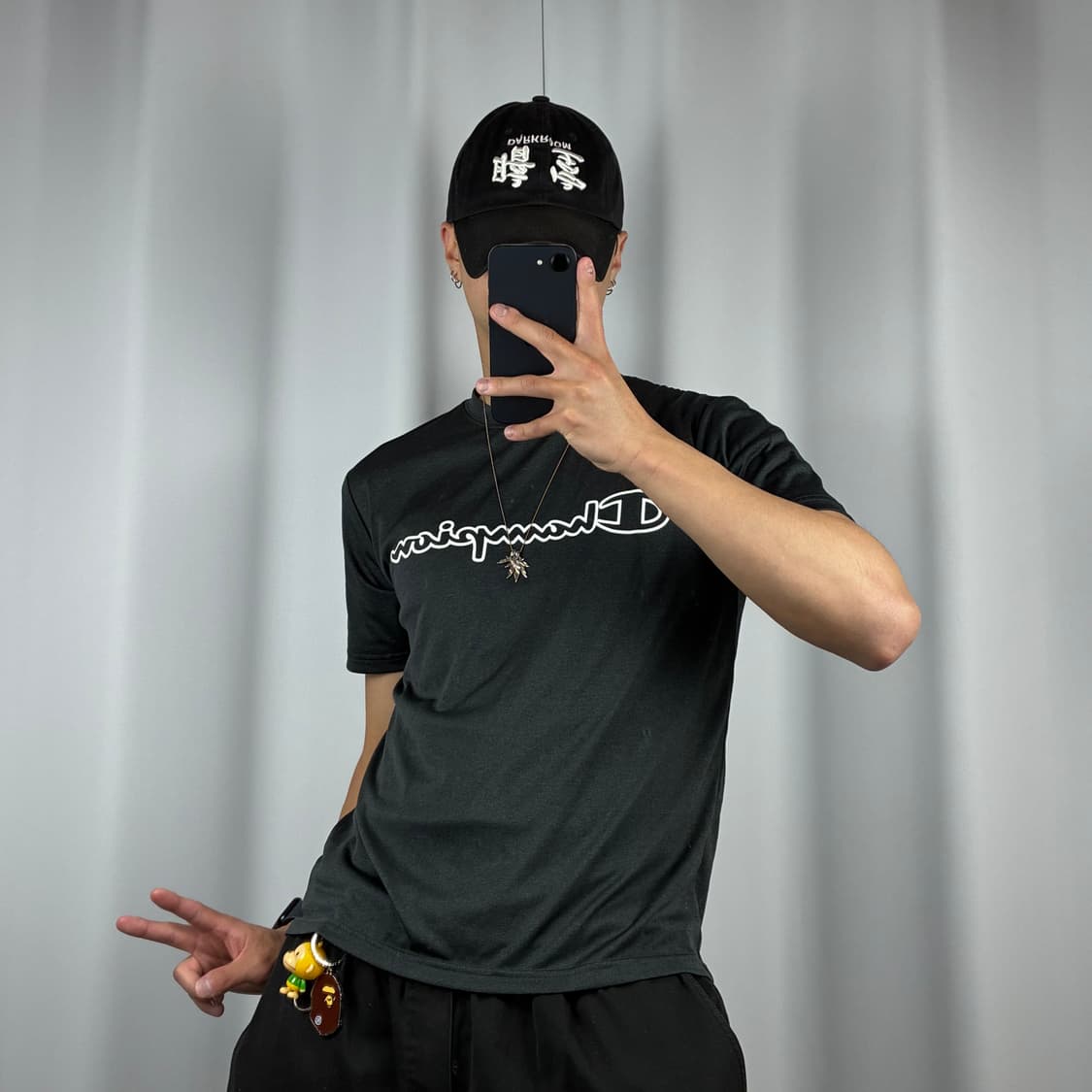 <챔피온 빅 로고 반팔 티셔츠> No.1572 상품이미지2