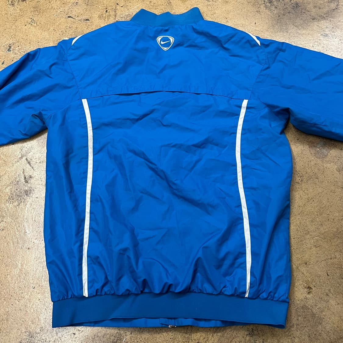 [정품/XL] 나이키 블루 바람막이 자켓 b14 상품이미지4