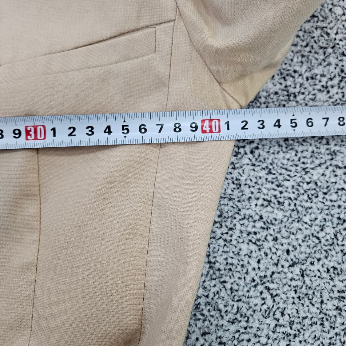 [79-85-155] 잇 미샤 여성 원버튼 자켓 0102YH1 상품이미지8