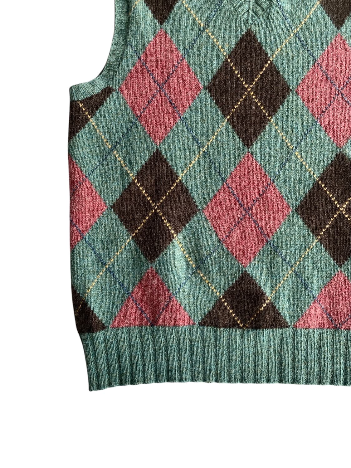 폴로 셔틀랜드 울 아가힐 스웨터 베스트 상품이미지4