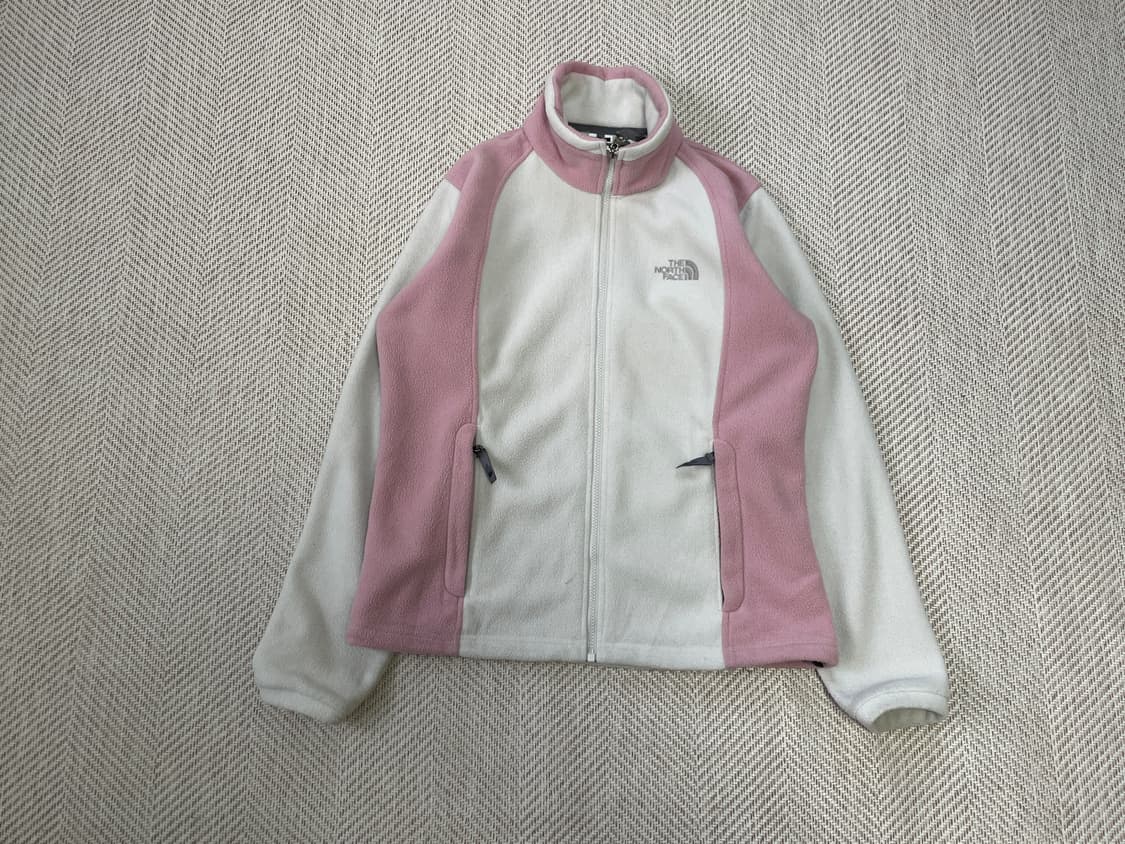 North face 노스페이스 핑크 플리스 집업 자켓  상품이미지1