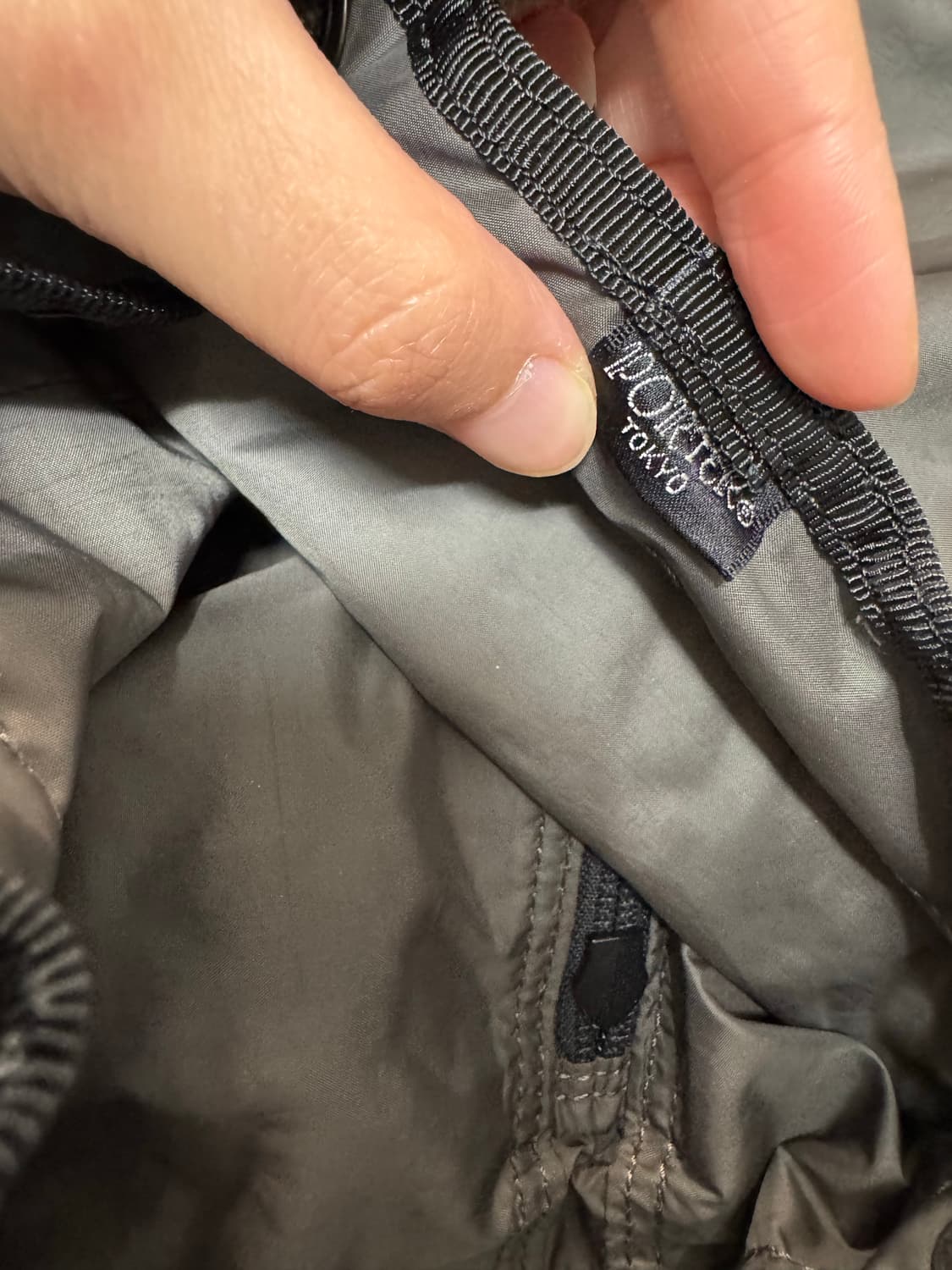 요시다포터 나일론 럭색 백팩 카키그레이 상품이미지6