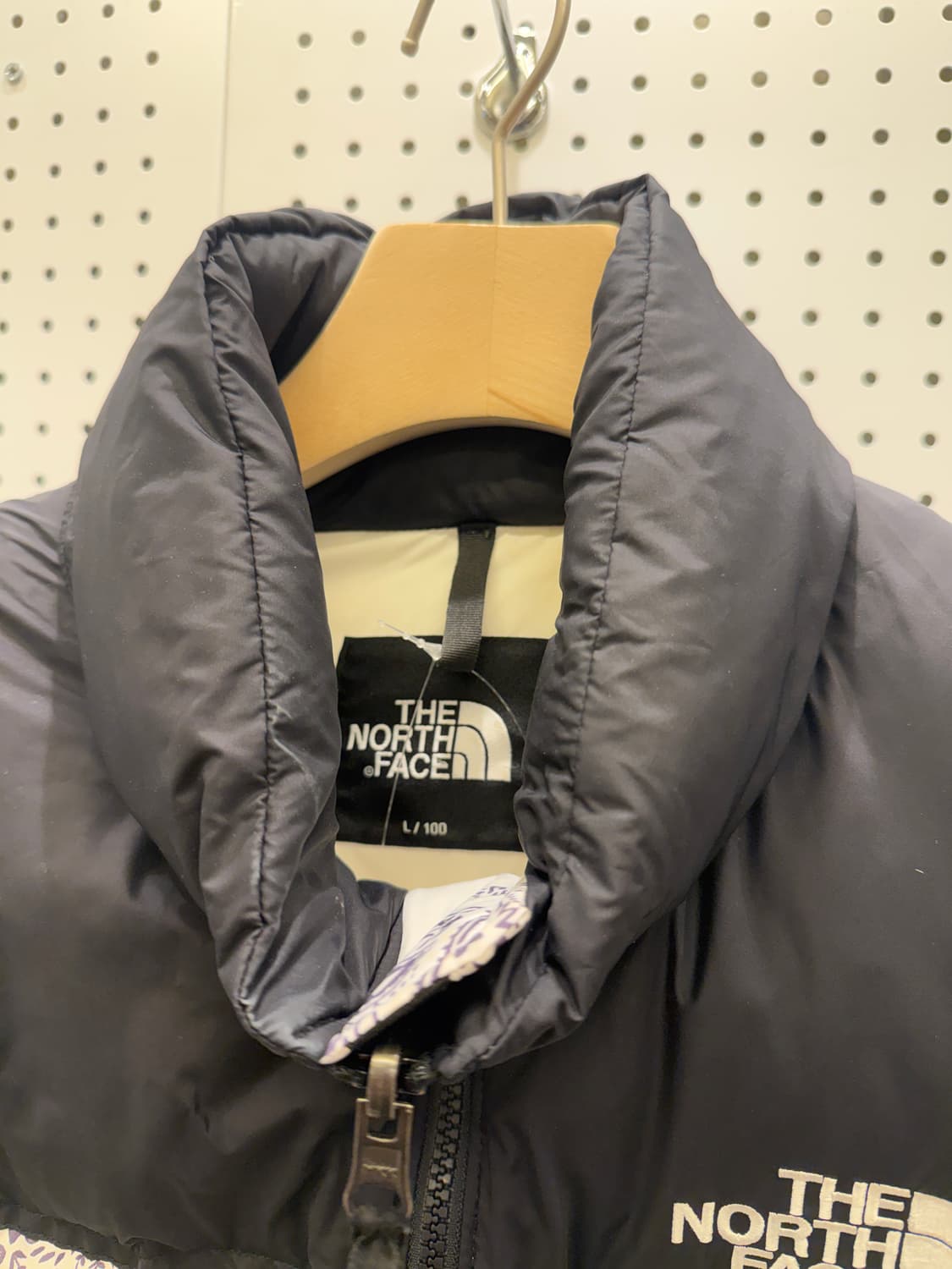 노스페이스 페이즐리 패턴 눕시 다운 자켓 U433 상품이미지5