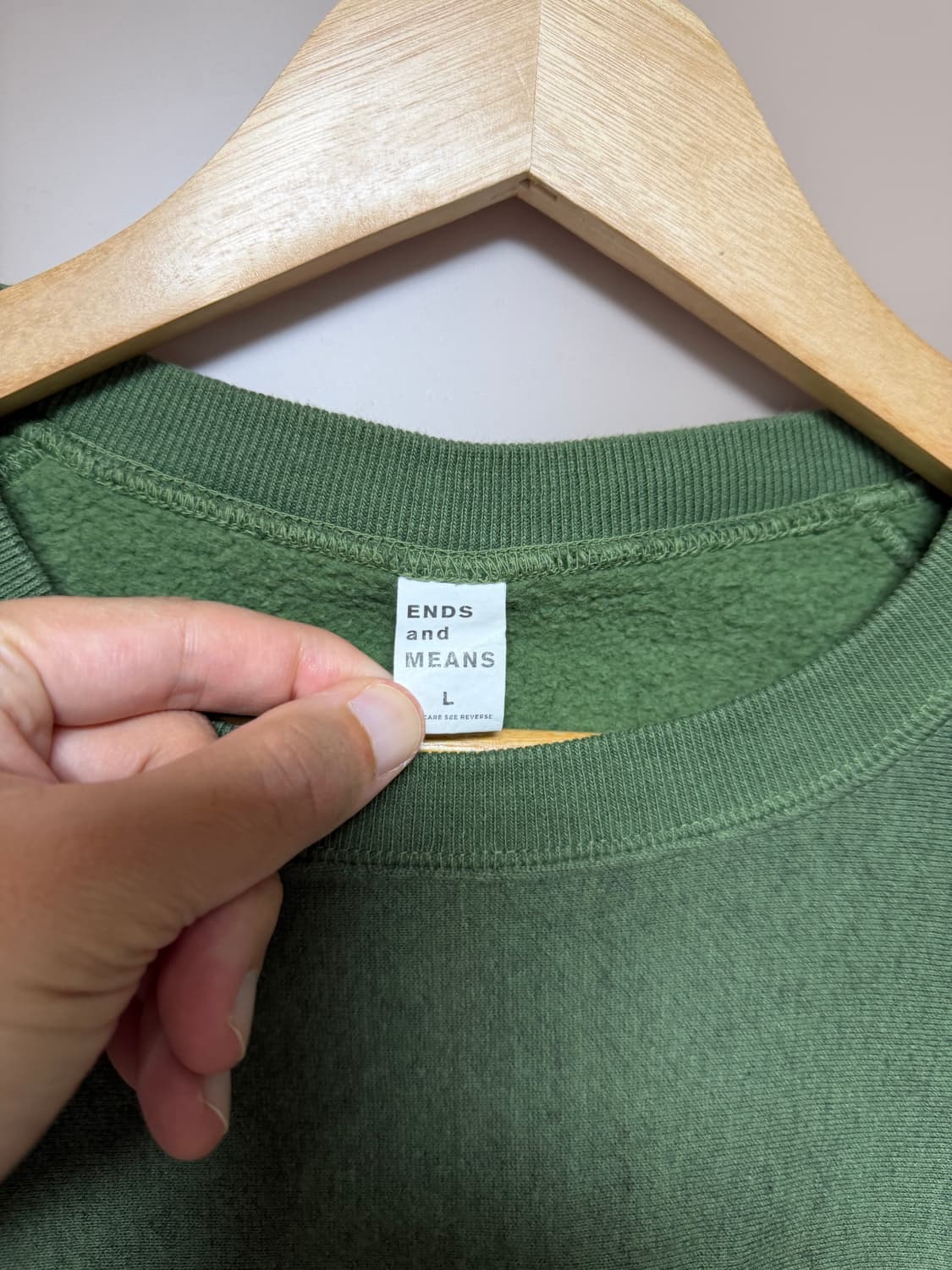 앤즈엔드민즈 크루넥 L 상품이미지2