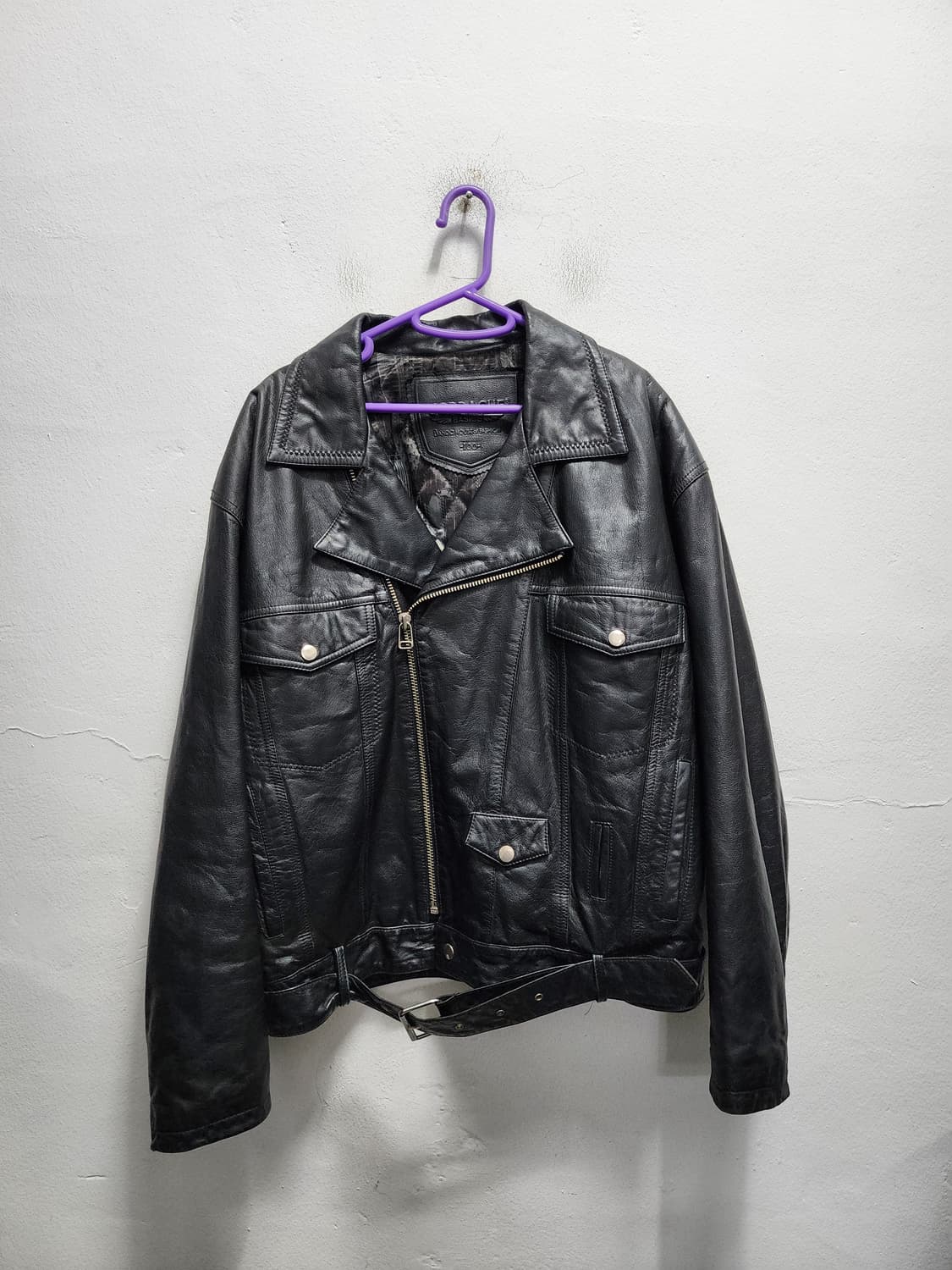 소가죽 90's 라이더자켓  상품이미지1