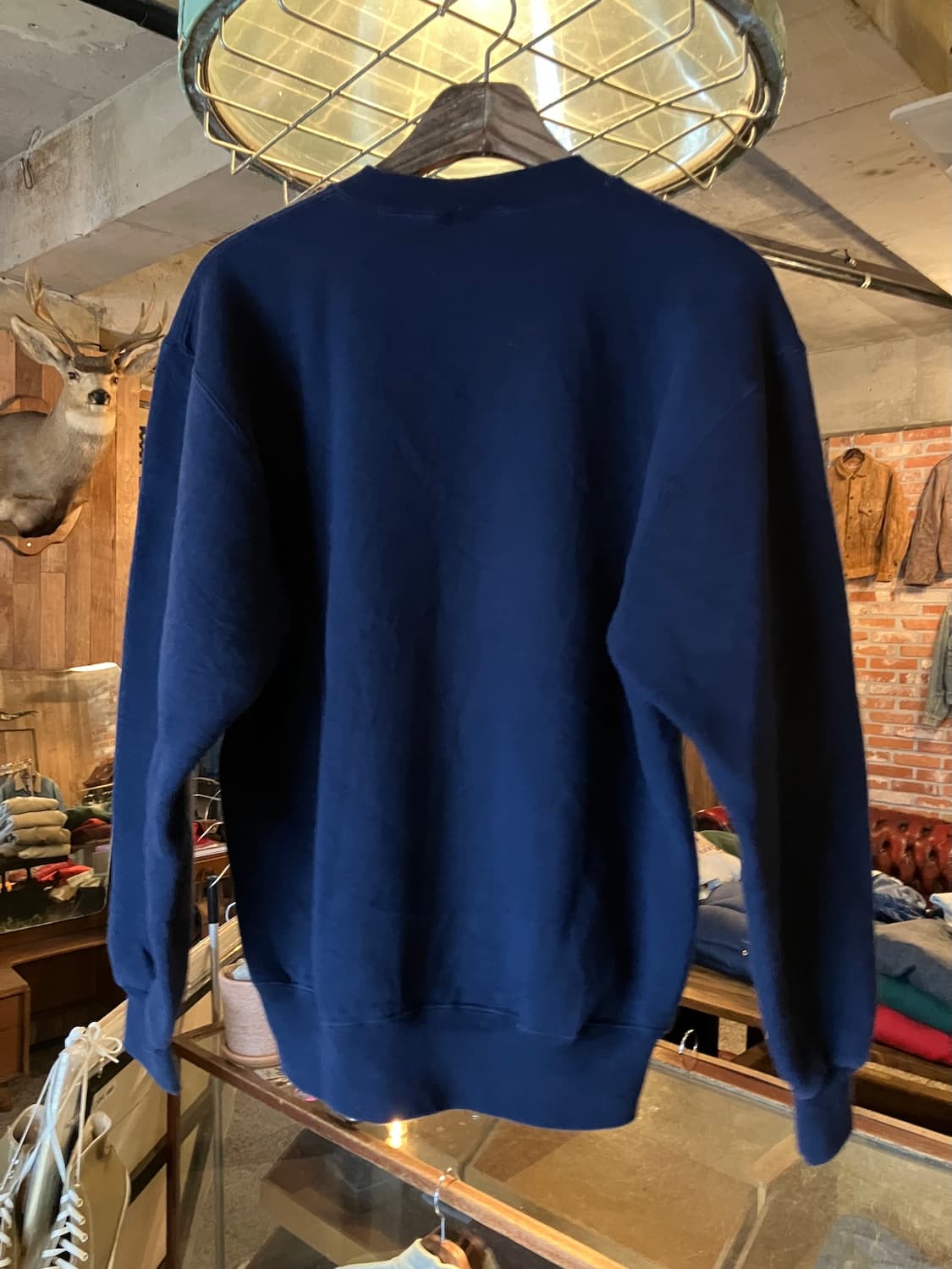 90s USA 빈티지 러셀 플레인 스웻 셔츠 맨투맨 상품이미지4