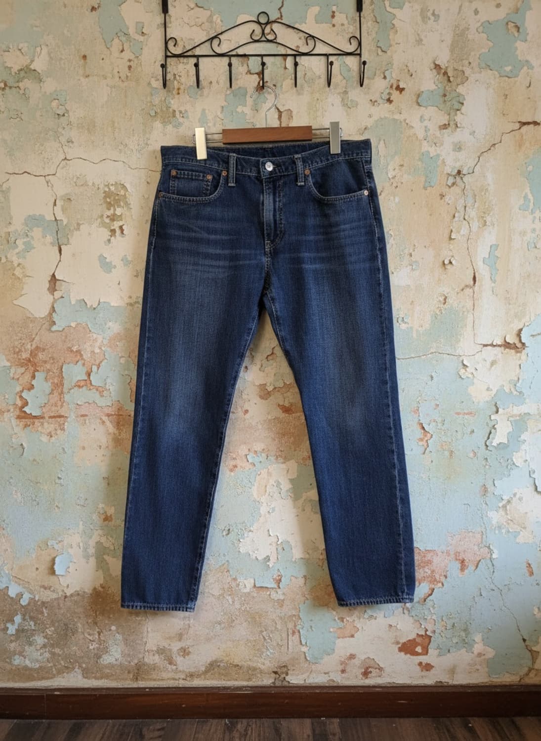 리바이스 502 청바지 W33 L32 중청 상품이미지1