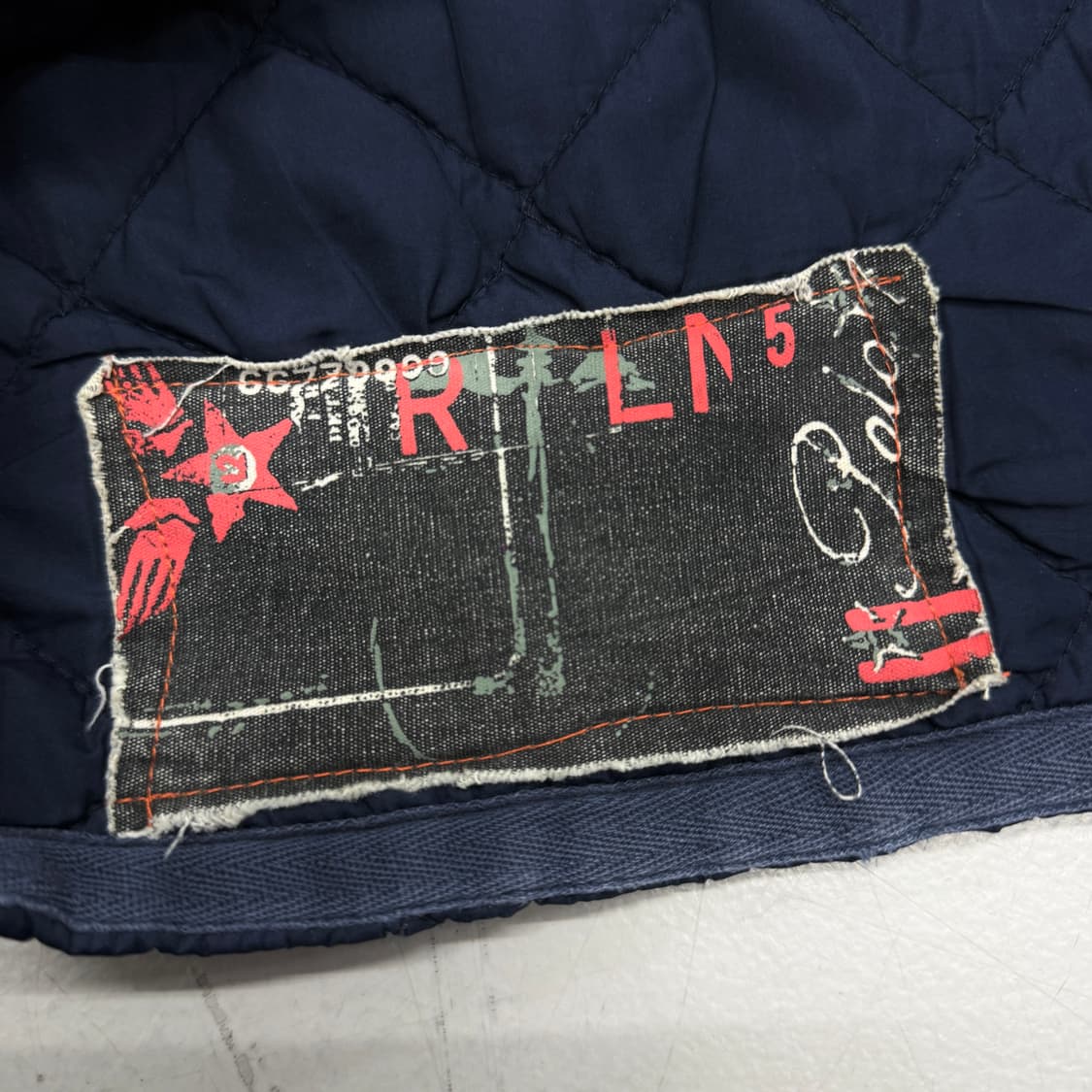 폴로 퀼팅 숏 점퍼 자켓 상품이미지5