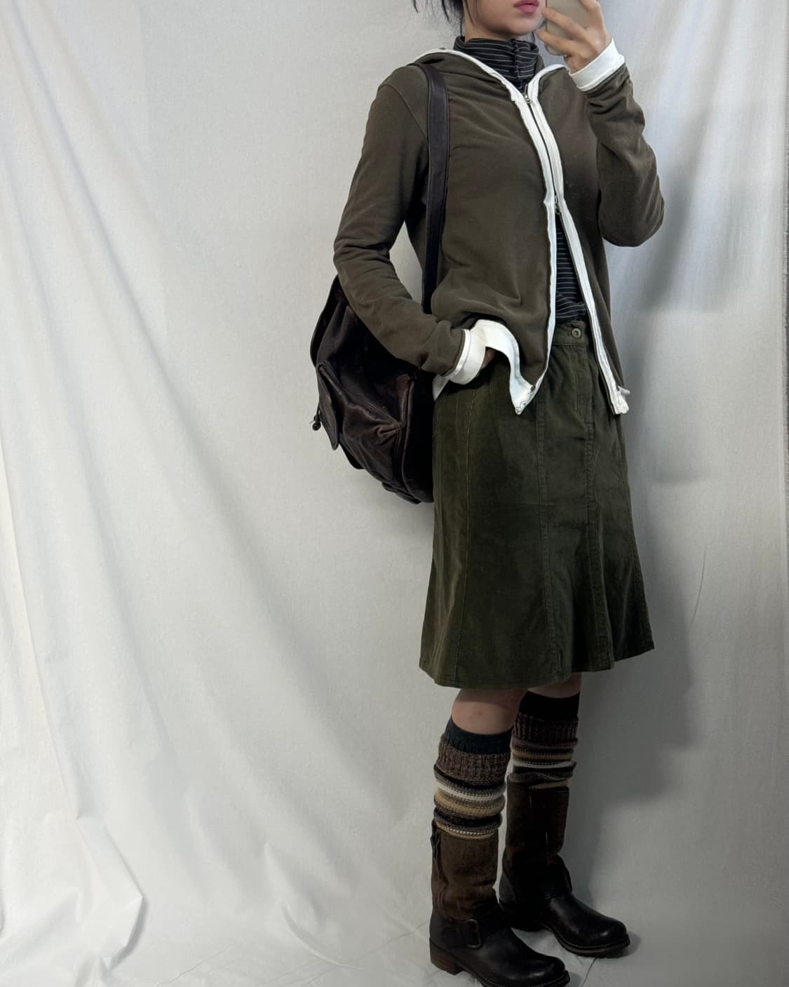 에디바우어 코듀로이 스커트 상품이미지9