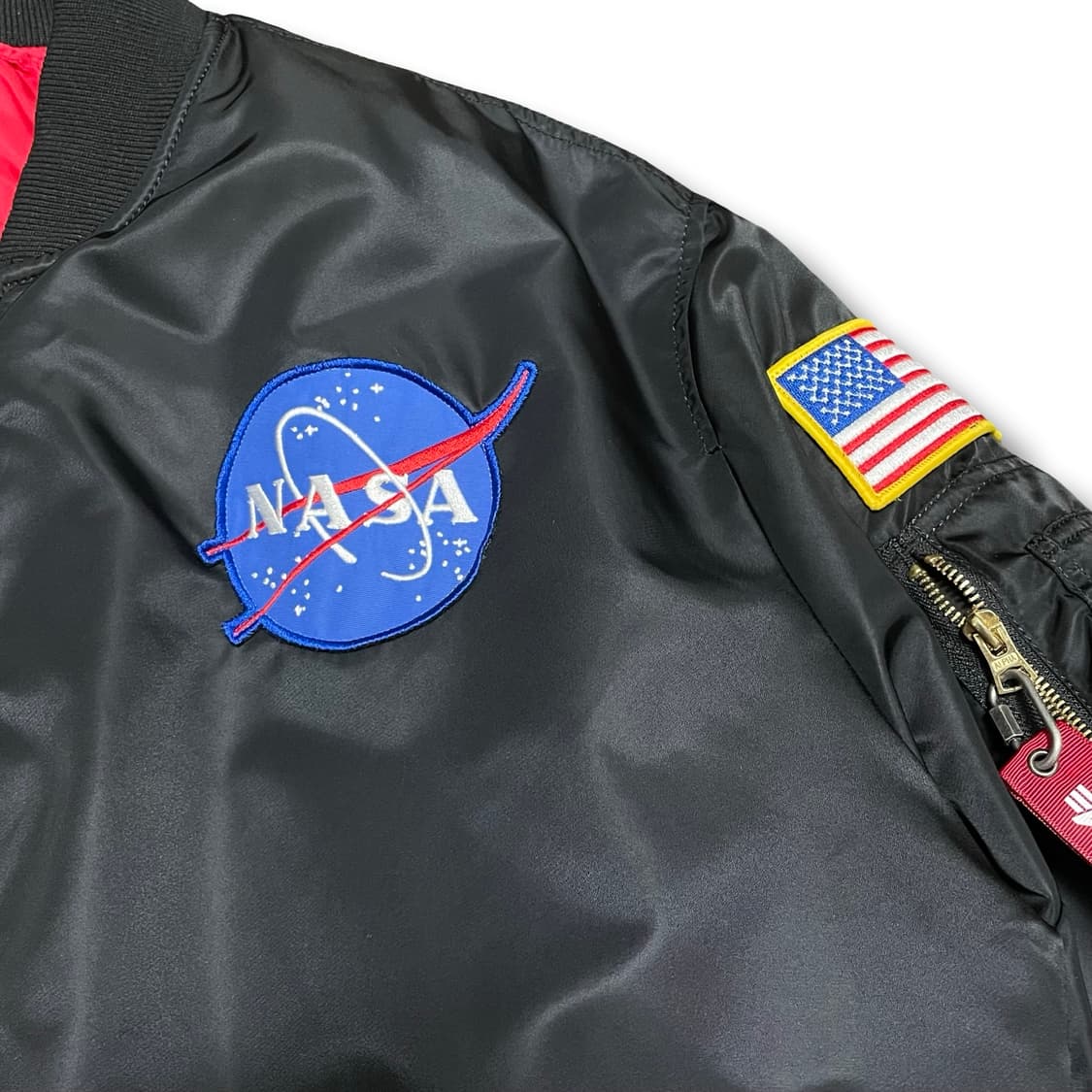 [2XL] 알파인더스트리 NASA MA-1 아폴로 항공자켓 봄버자켓 상품이미지3