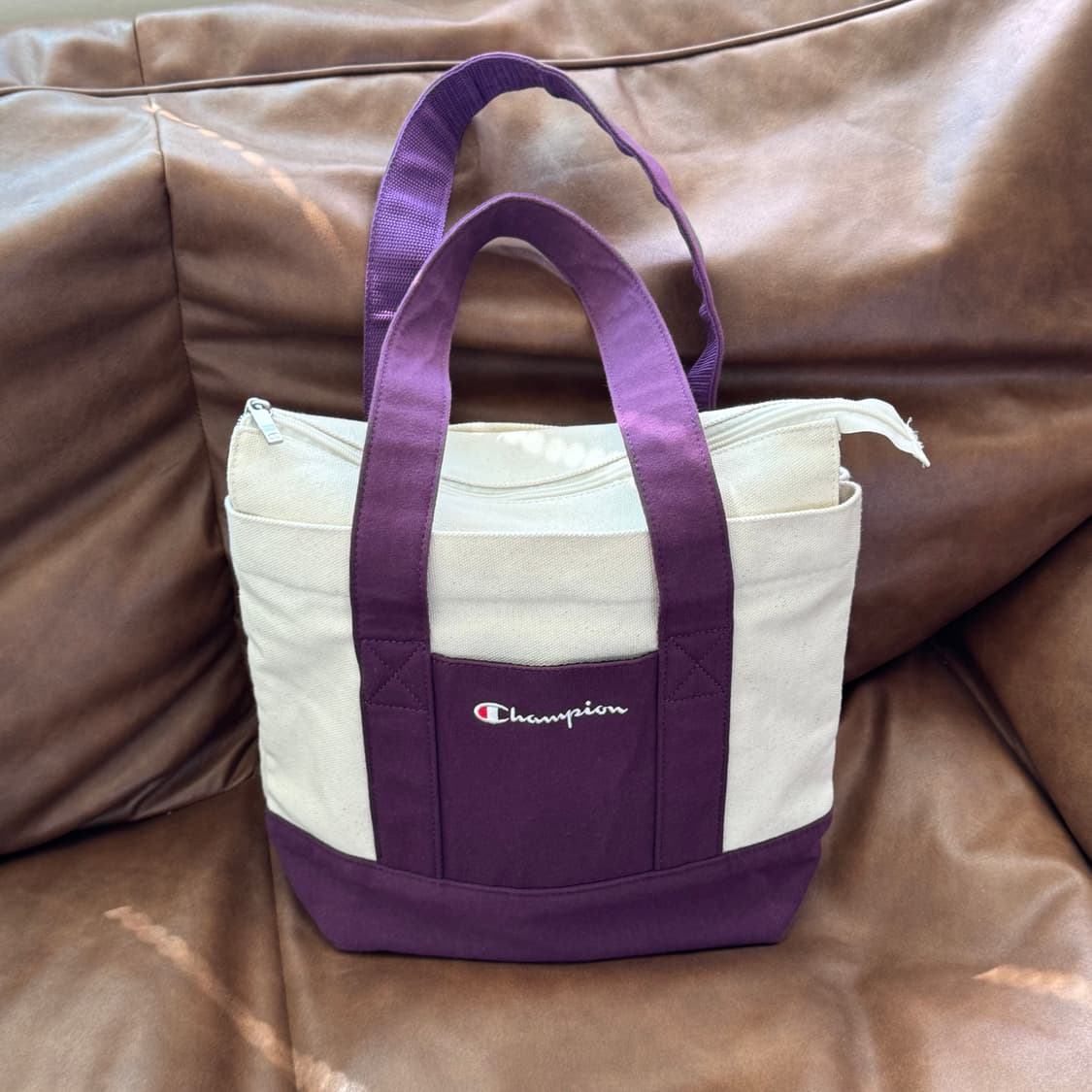CHAMPION 챔피온 캔버스 토트백 상품이미지2