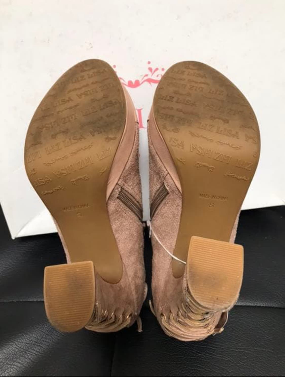 리즈리사 레이스업 힐 펌프스 구두 s사이즈 225 상품이미지3