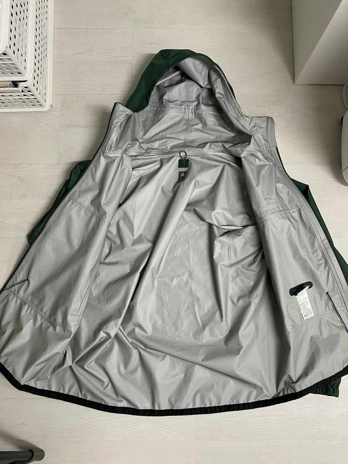 몽벨 레인댄서 고어텍스 자켓 xl 상품이미지3