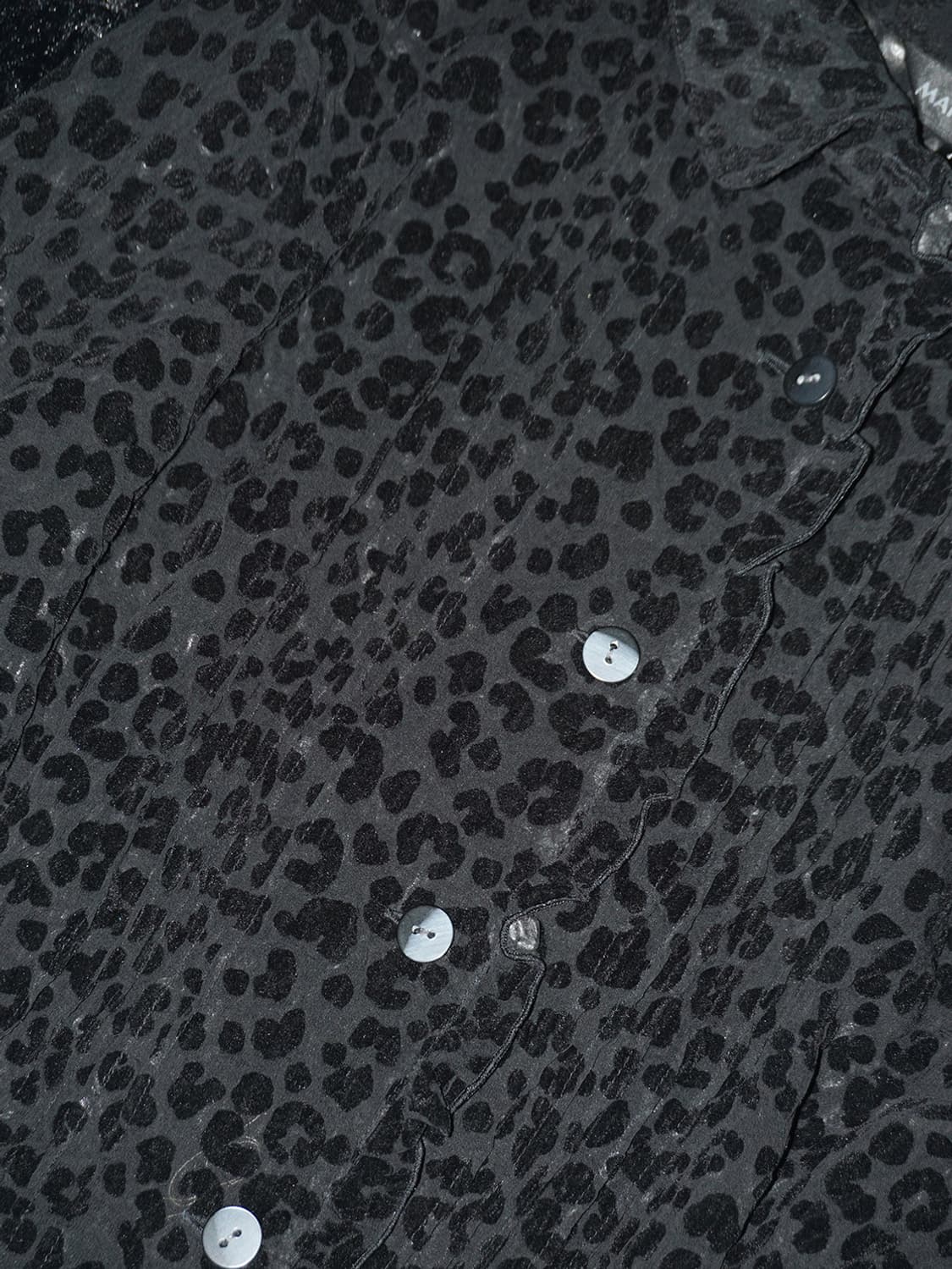 (maryleter) leopard see-through blouse 상품이미지3