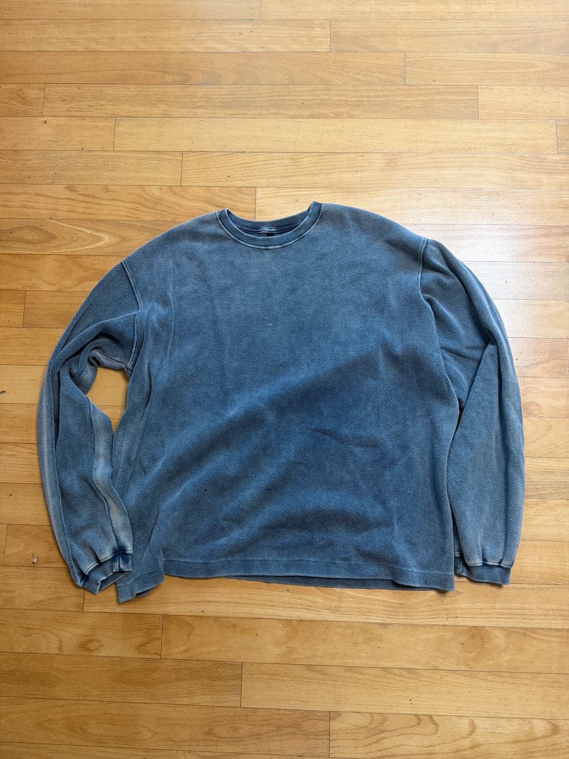 블랙아웃 와플롱슬리브 상품이미지1