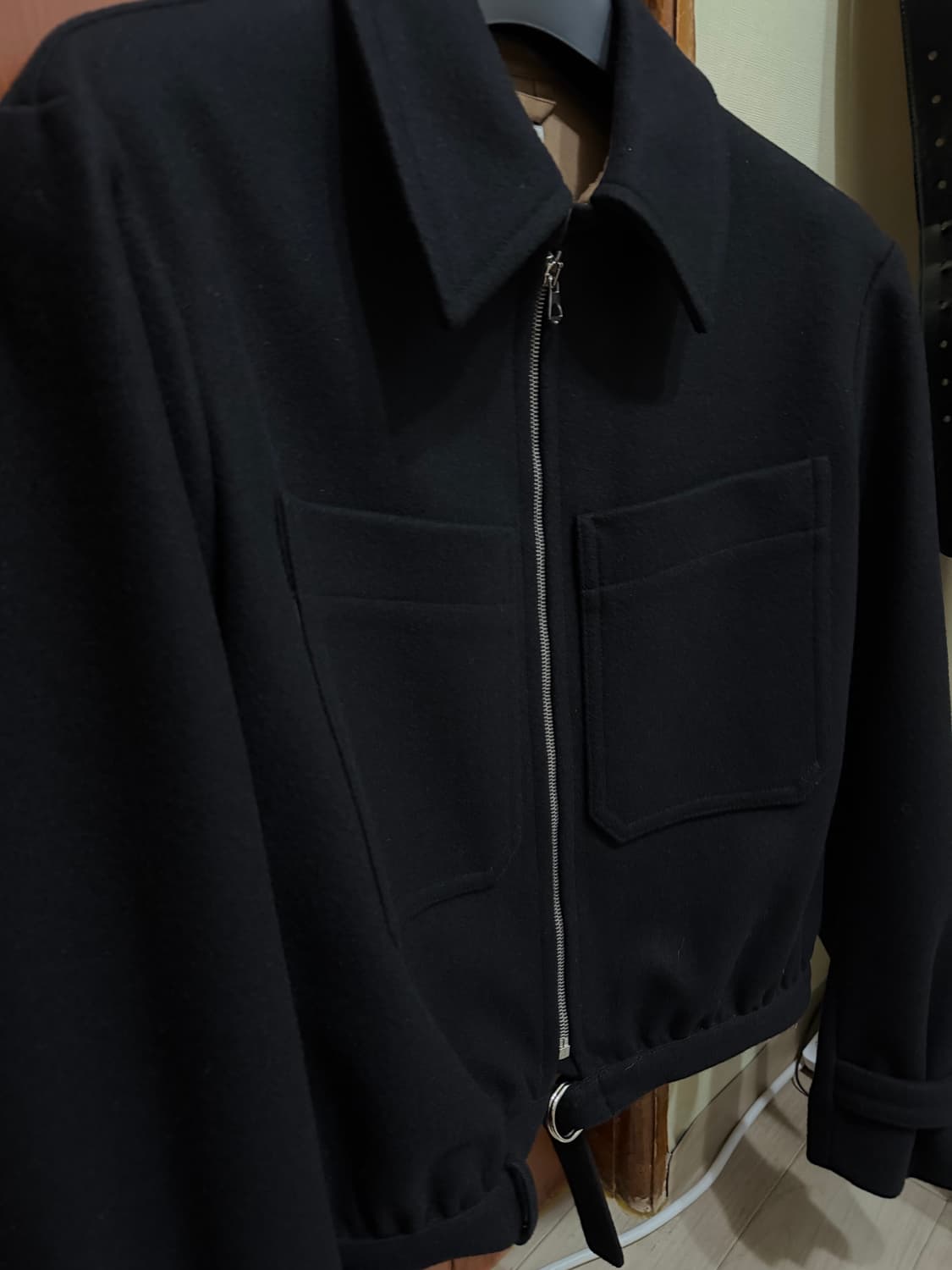 르메르 울 블루종44 블랙 상품이미지2