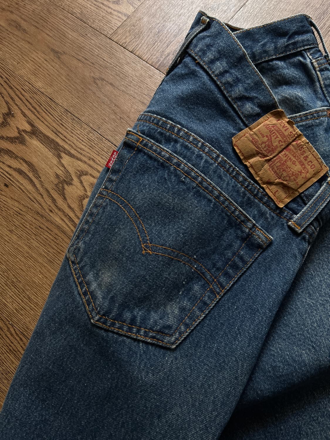 [34]80's 리바이스 501 Made in USA 데님 팬츠 S1 상품이미지6