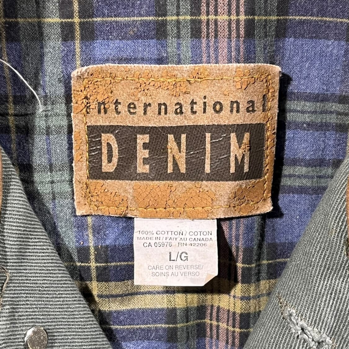 [VTG] 90's 빈티지 레더카라 워크자켓 상품이미지5