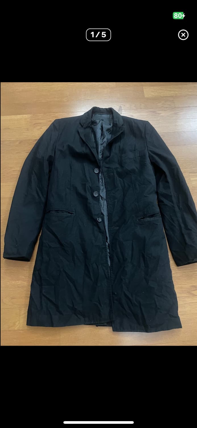 꼼데가르송 옴므 축융 폴리 코트 상품이미지1