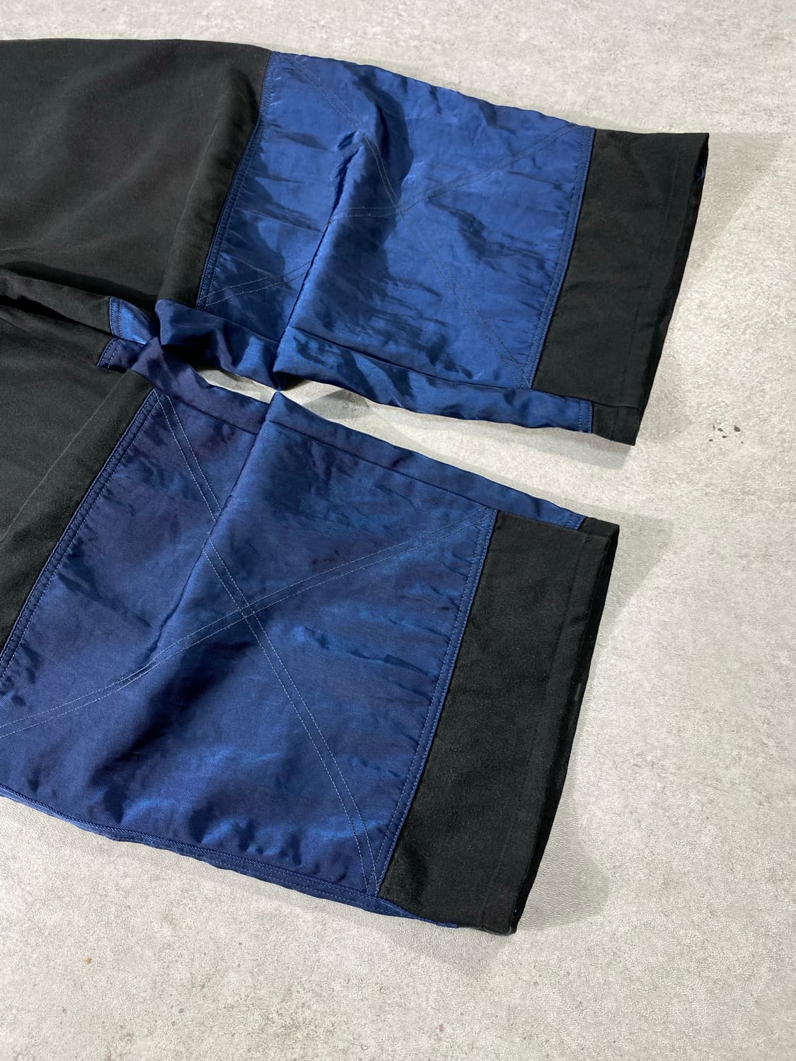 [31] 90s Swinging 7 스윙잉세븐 나일론 배색 와이드 팬츠 상품이미지4