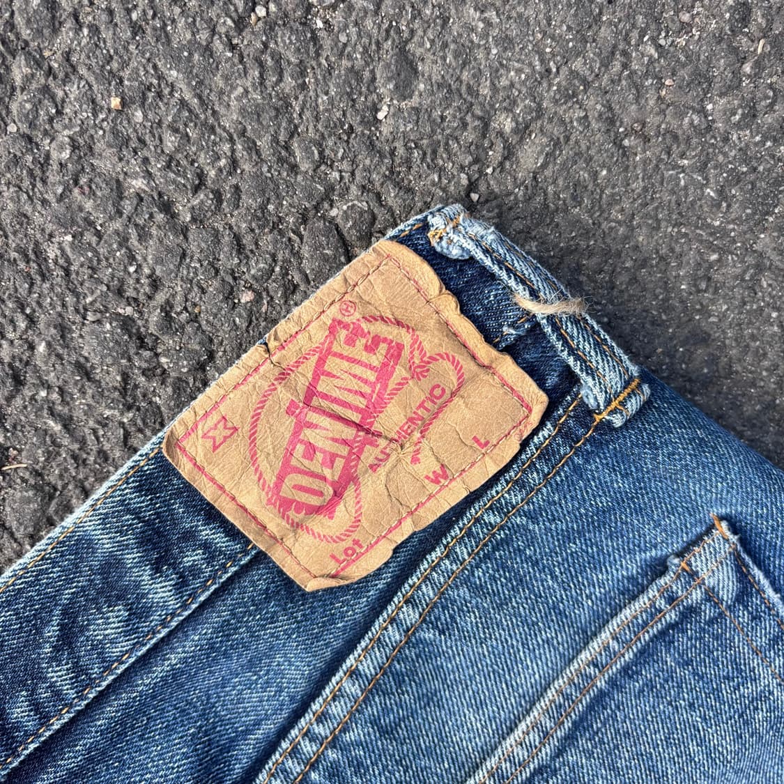 일본 드님 66타입 셀비지 데님 팬츠 상품이미지10