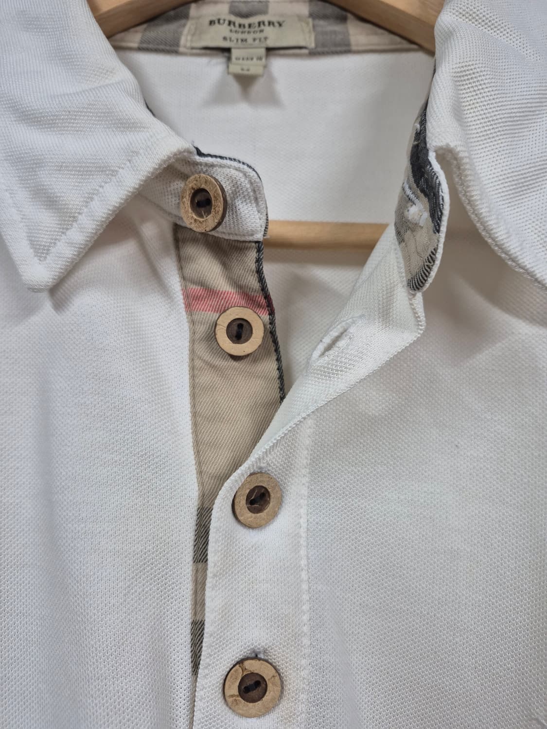 버버리 면 긴팔티 상품이미지3