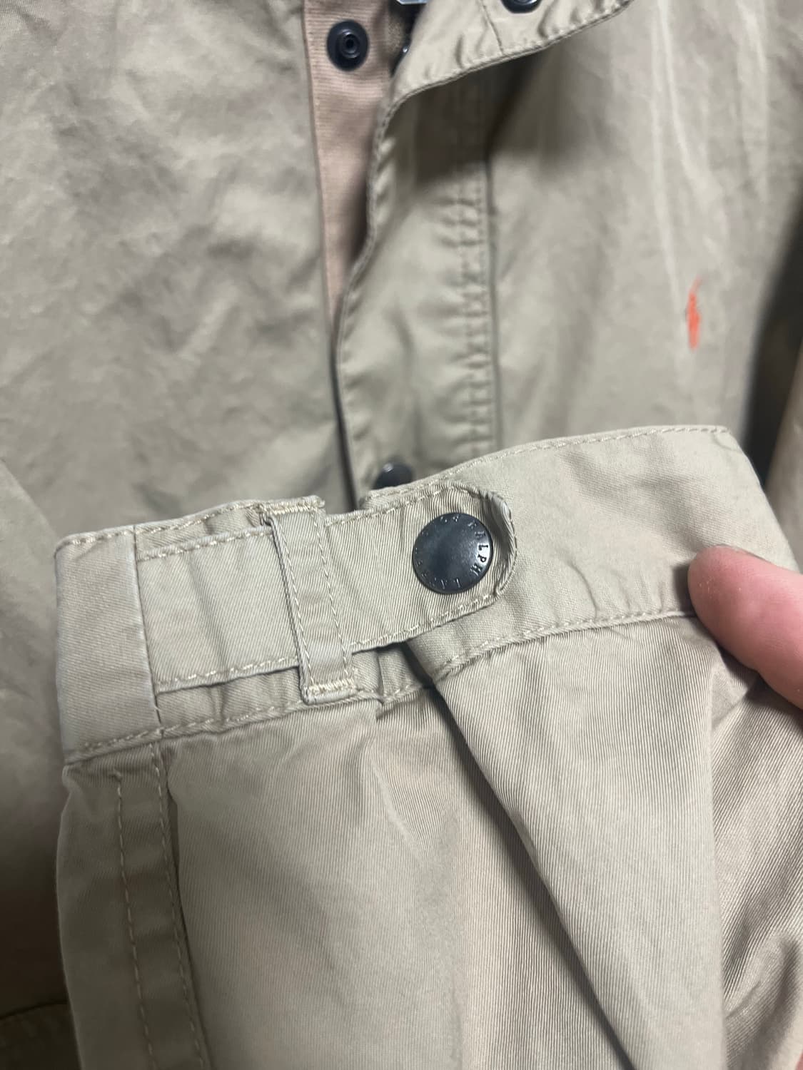 폴로 랄프로렌 후드 베이지 마운틴 파카자켓 상품이미지4