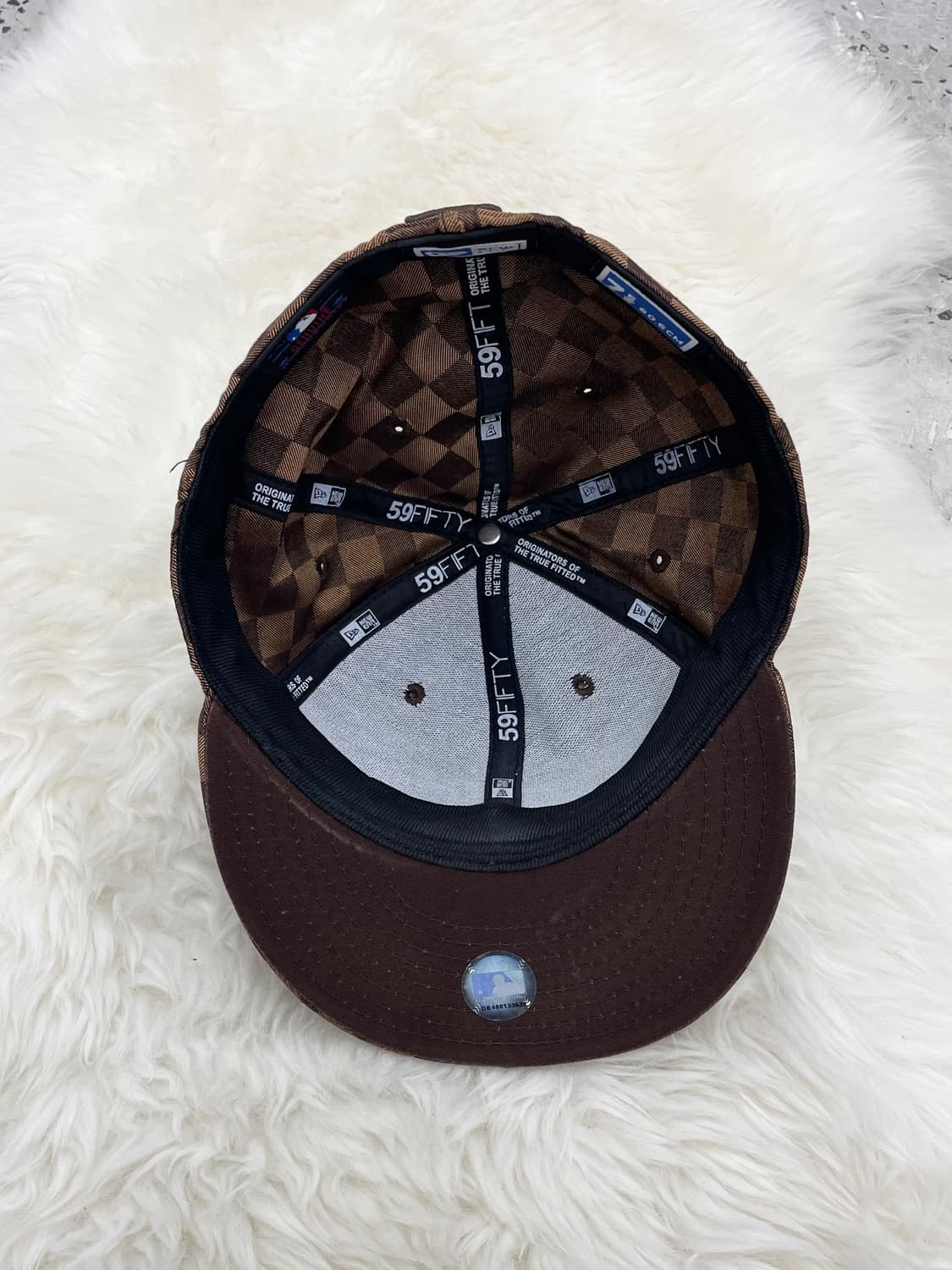 뉴에라 59 fifty LA 체커보드 모노그램  상품이미지8