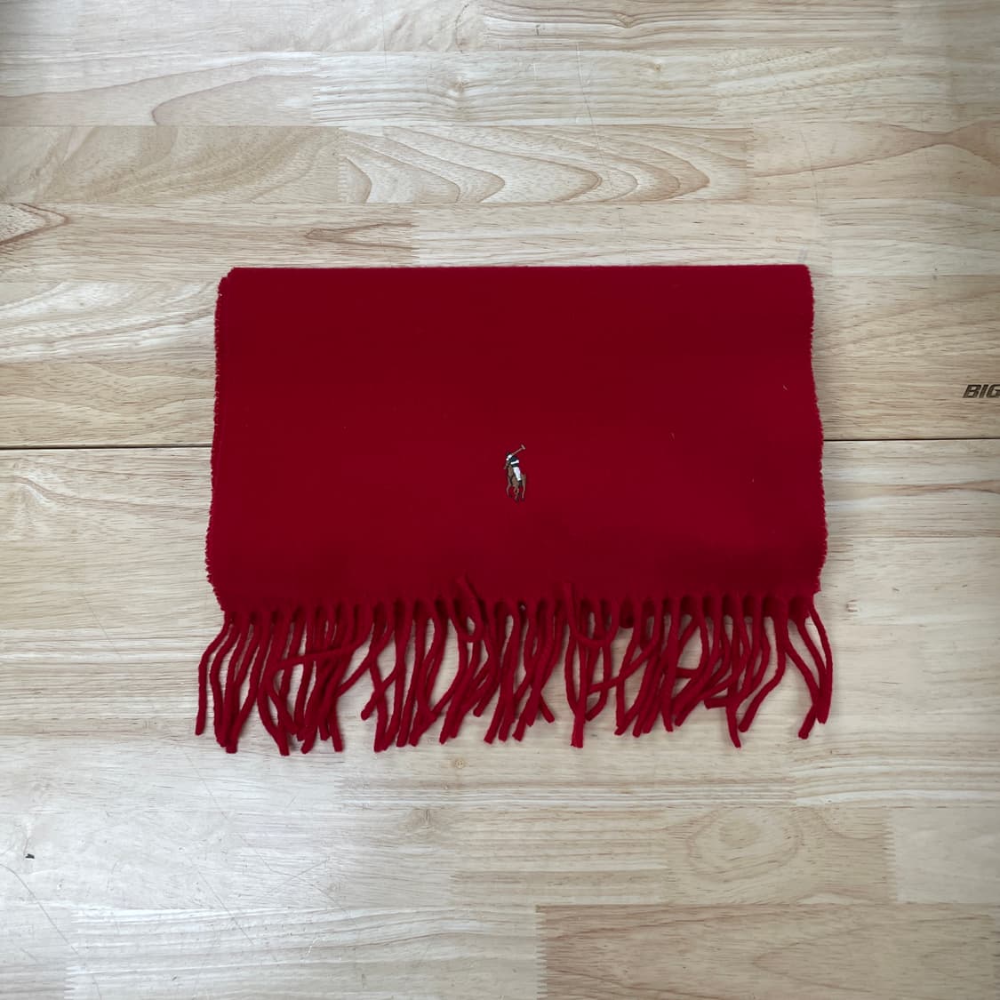 폴로 랄프로렌 머플러 레드  상품이미지1