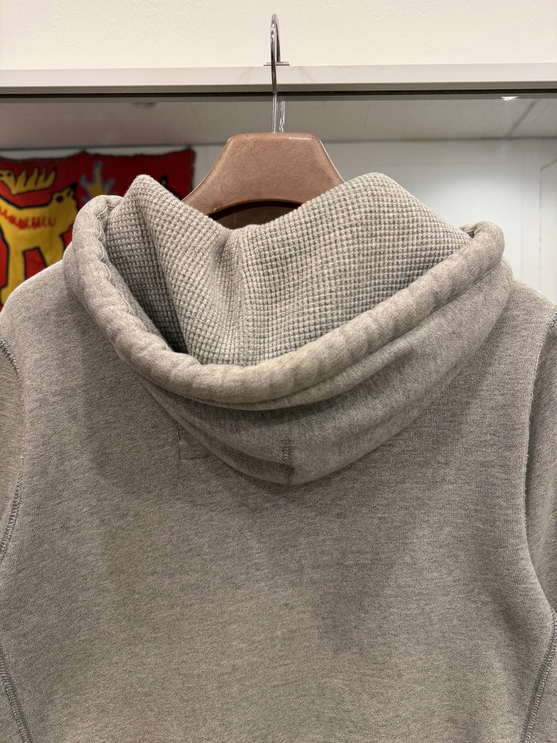 Abercrombie 아베크롬비 빈티지 디스트레스드 와플 후드 집업 상품이미지6