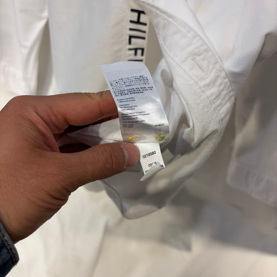 타미힐피거 옥스포드 화이트셔츠 남방 상품이미지6