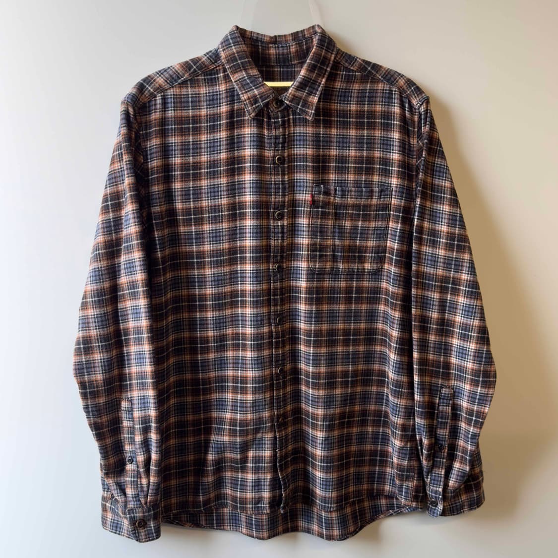 리바이스 긴팔 체크 셔츠 상품이미지1