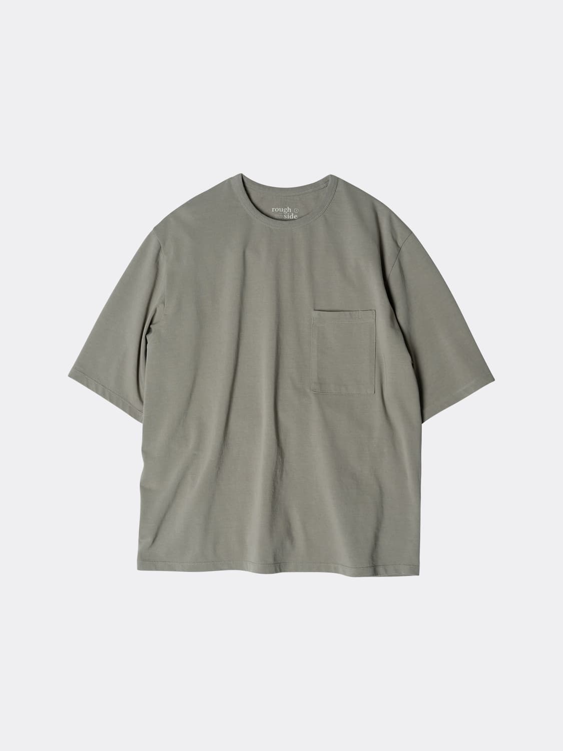 러프사이드 PRIMARY 1/2 T-SHIRT-HUMUS 상품이미지1