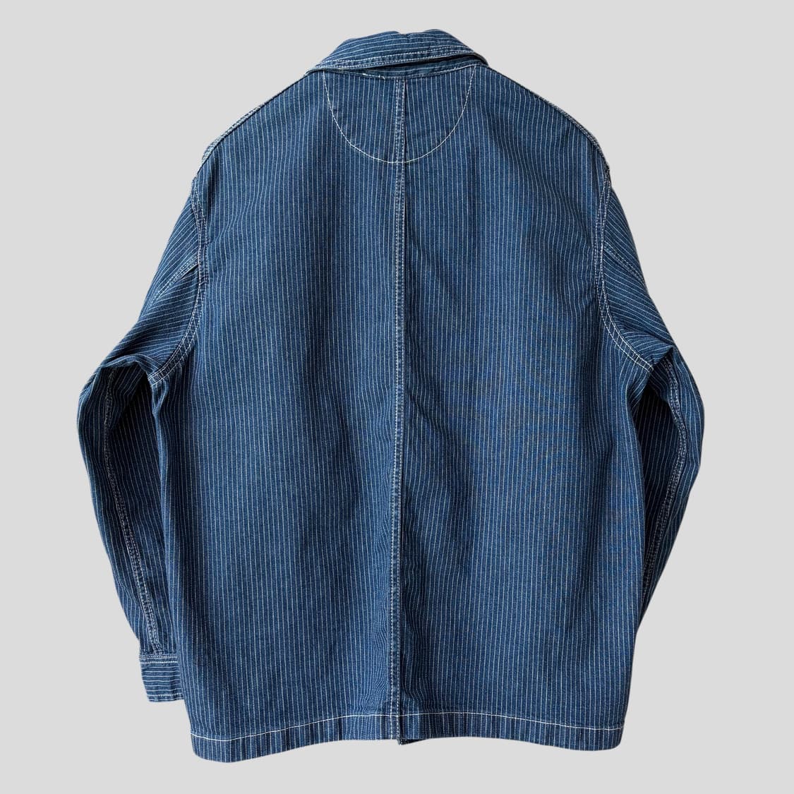 (M)유니클로 히코리 스트라이프 데님 워크자켓 상품이미지6