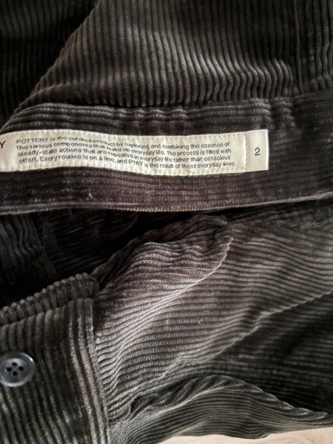 포터리 코듀로이 트러커 자켓 상품이미지4