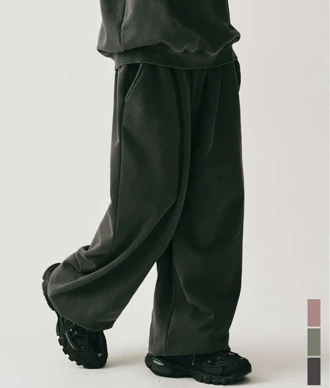 [새상품] 어반드레스 피그먼트 와이드 조거 팬츠 34~36인치 상품이미지2