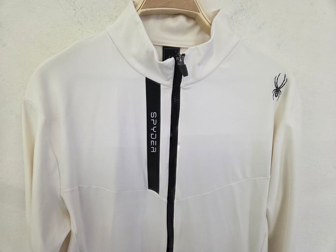 스파이더 흰색 집업 자켓 L 상품이미지2