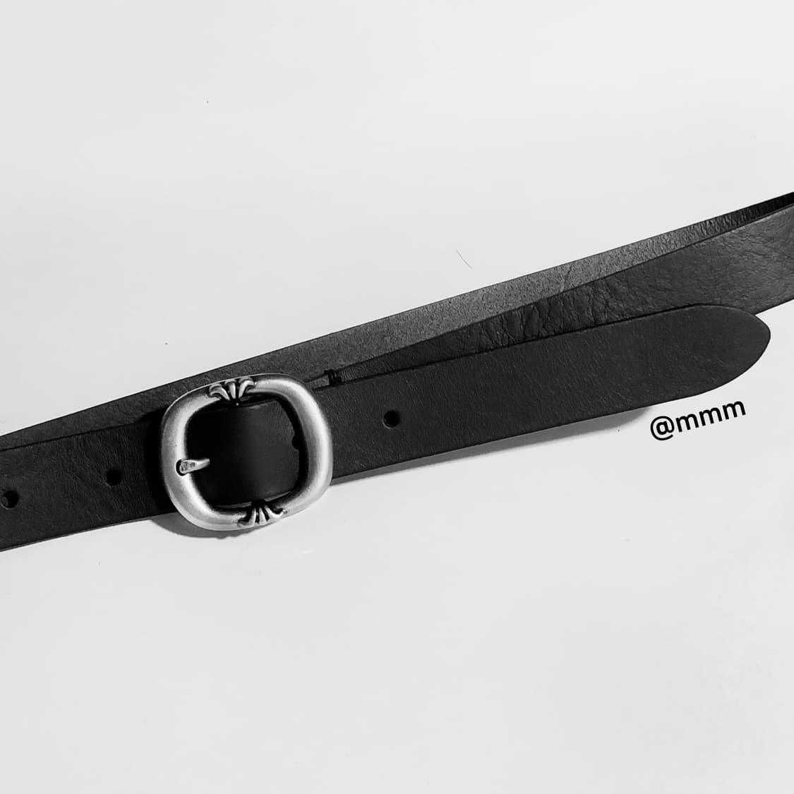 [Unisex] 엔틱 버클 레더 벨트 상품이미지5