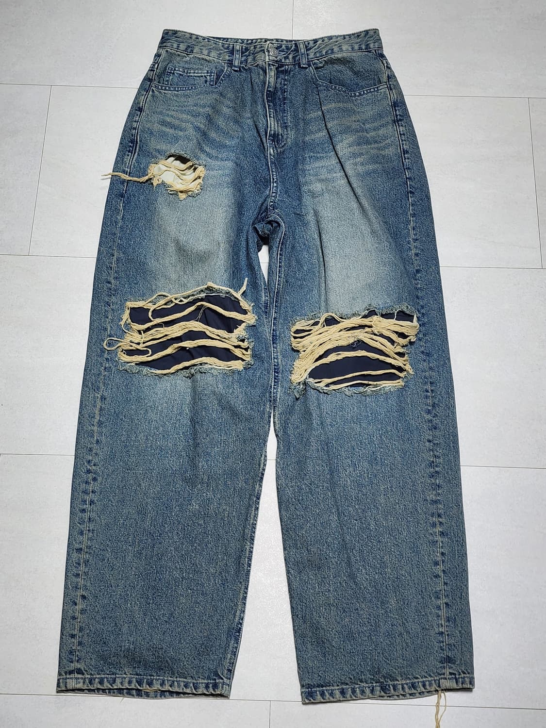 1) 오얼콥 디스 데님 Don't destroy jeans 상품이미지1
