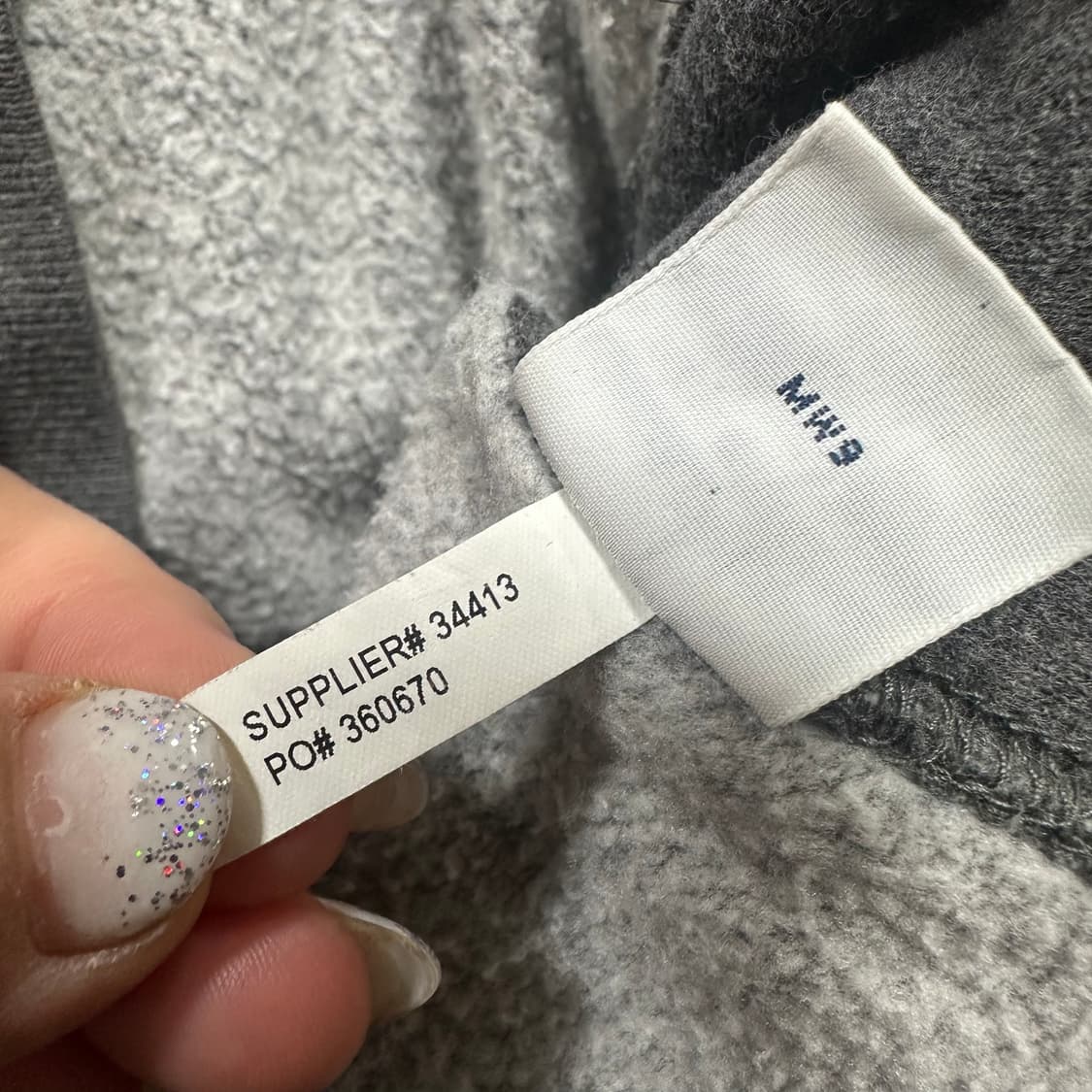 ✨ (바배) 폴로 랄프로렌 그레이 코튼 집업 져지  상품이미지4